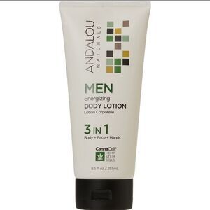 ANDLOU Naturals Men’s Body Face Hands Energizing Conditioning Lotion